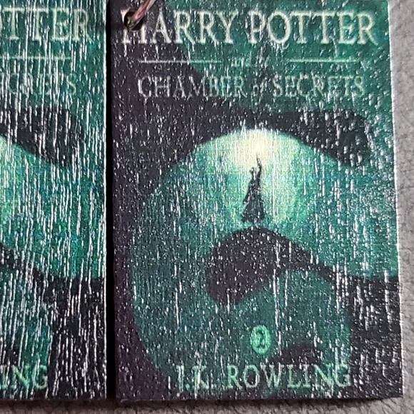 Librarian or Harry Potter 's fan earrings. New. - Picture 3 of 3